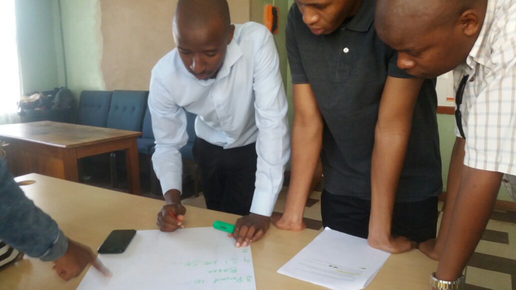 The Narrow Path-Finders team gathered together